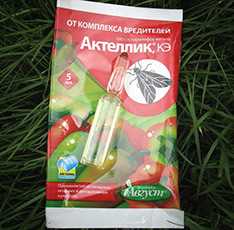 Препарат Актеллік від павутинного кліща